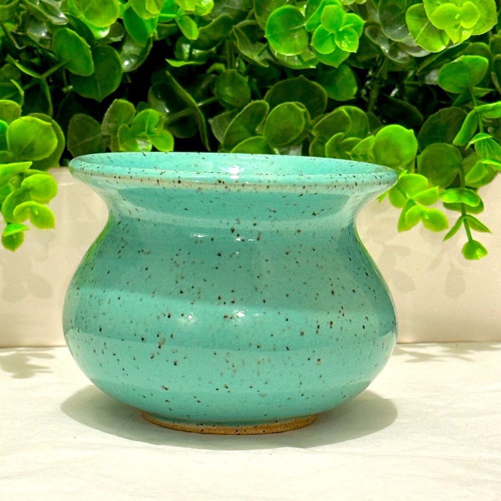 Stunning Green Glaze Bowl